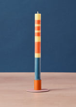 Load image into Gallery viewer, Orange Flame &amp; Venetiam Pink Candle Holder
