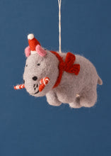 Load image into Gallery viewer, Felted Hippo With Cane
