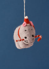 Load image into Gallery viewer, Felted Hippo With Cane
