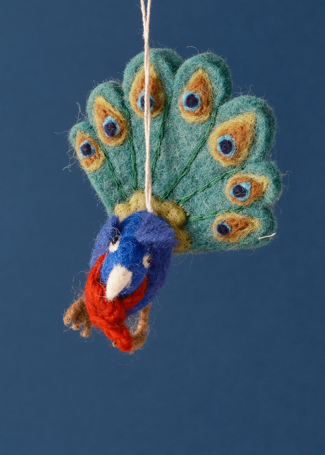 Felted Peacock