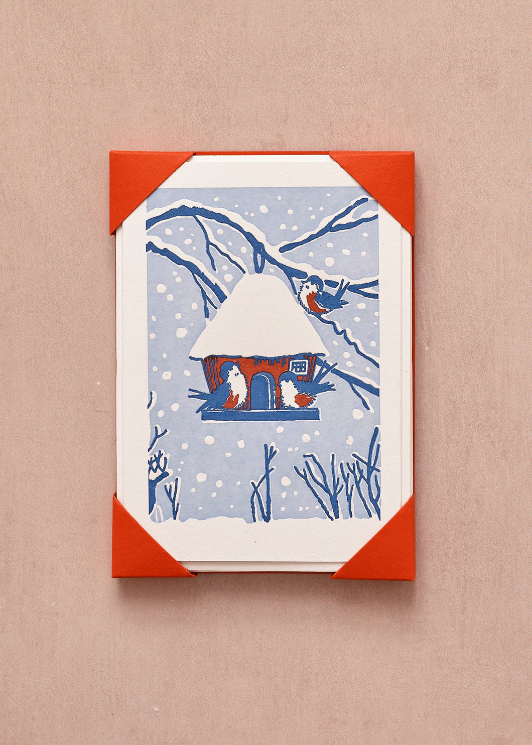 Card Winter Birds 5 Pack