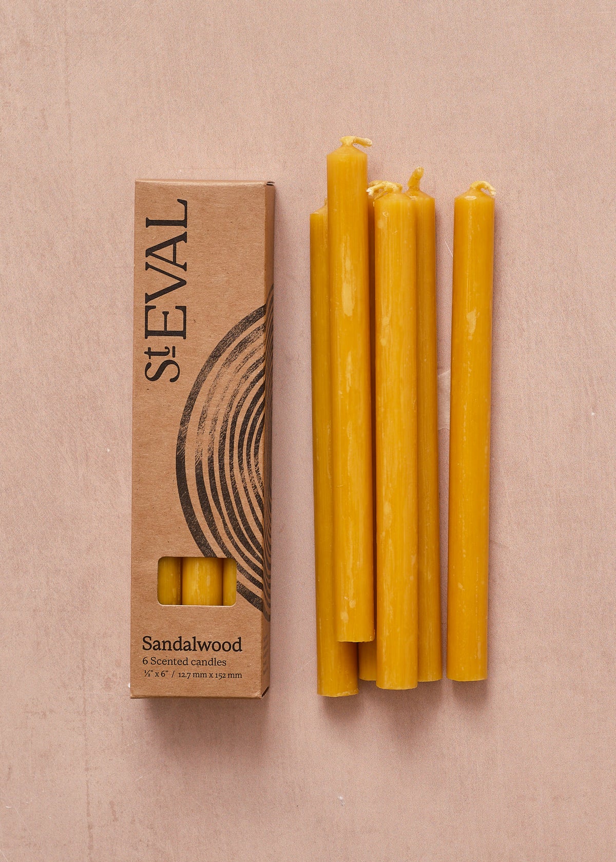Candle 6 Pack Sandalwood