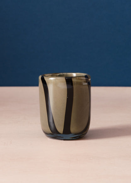 Cannes Tealight Holder Khaki