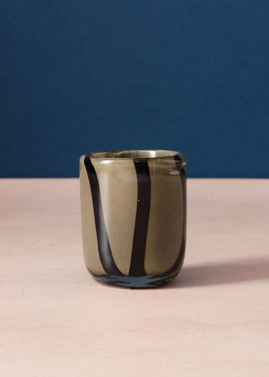 Cannes Tealight Holder Khaki