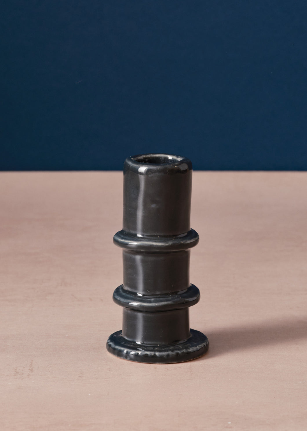 Deep Green Molly Candle Holder