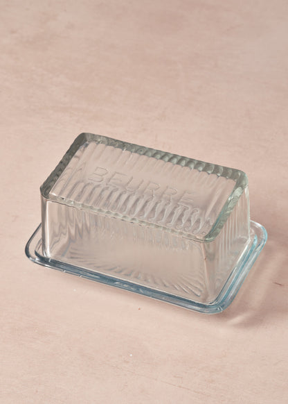 Glass Butter Dish