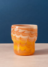Load image into Gallery viewer, Waves Glass Vase Sun

