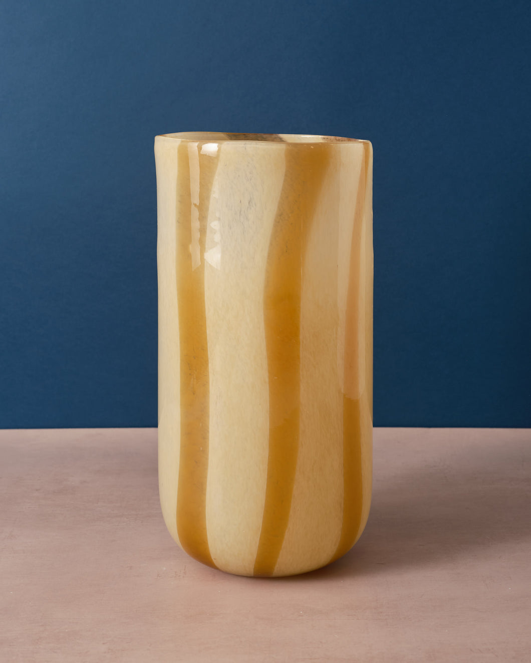 Ivory Cannes Hurricane Vase