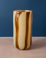 Load image into Gallery viewer, Amber Cannes Hurricane Vase
