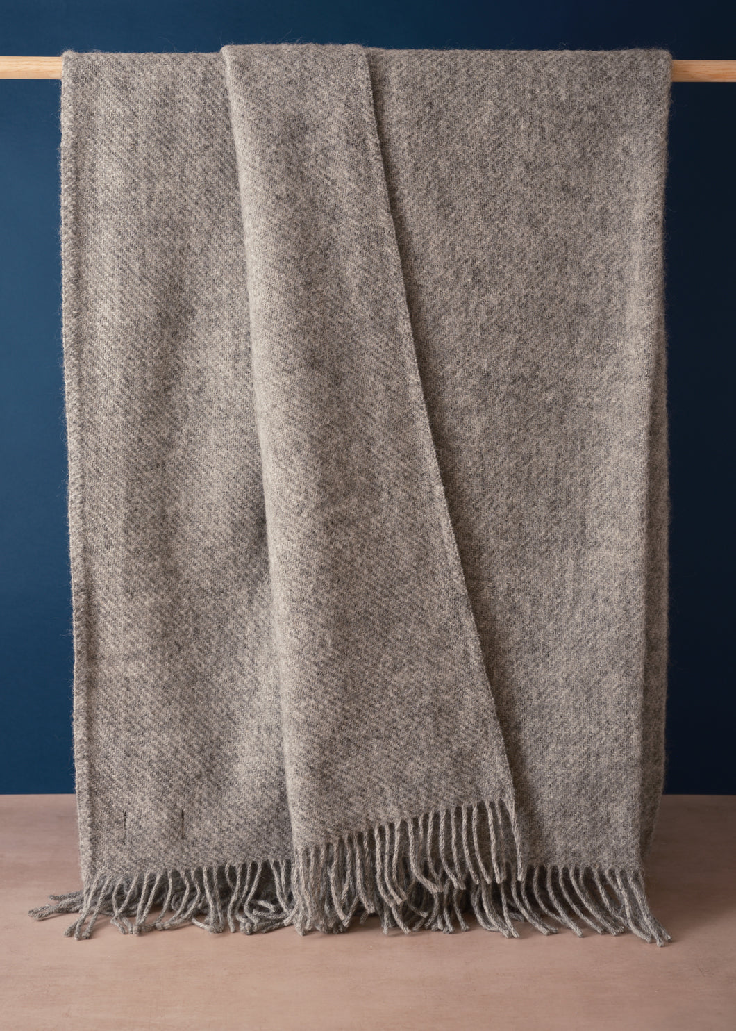 Gotland Natural Grey Throw