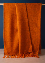 Load image into Gallery viewer, Orange Gotland Throw

