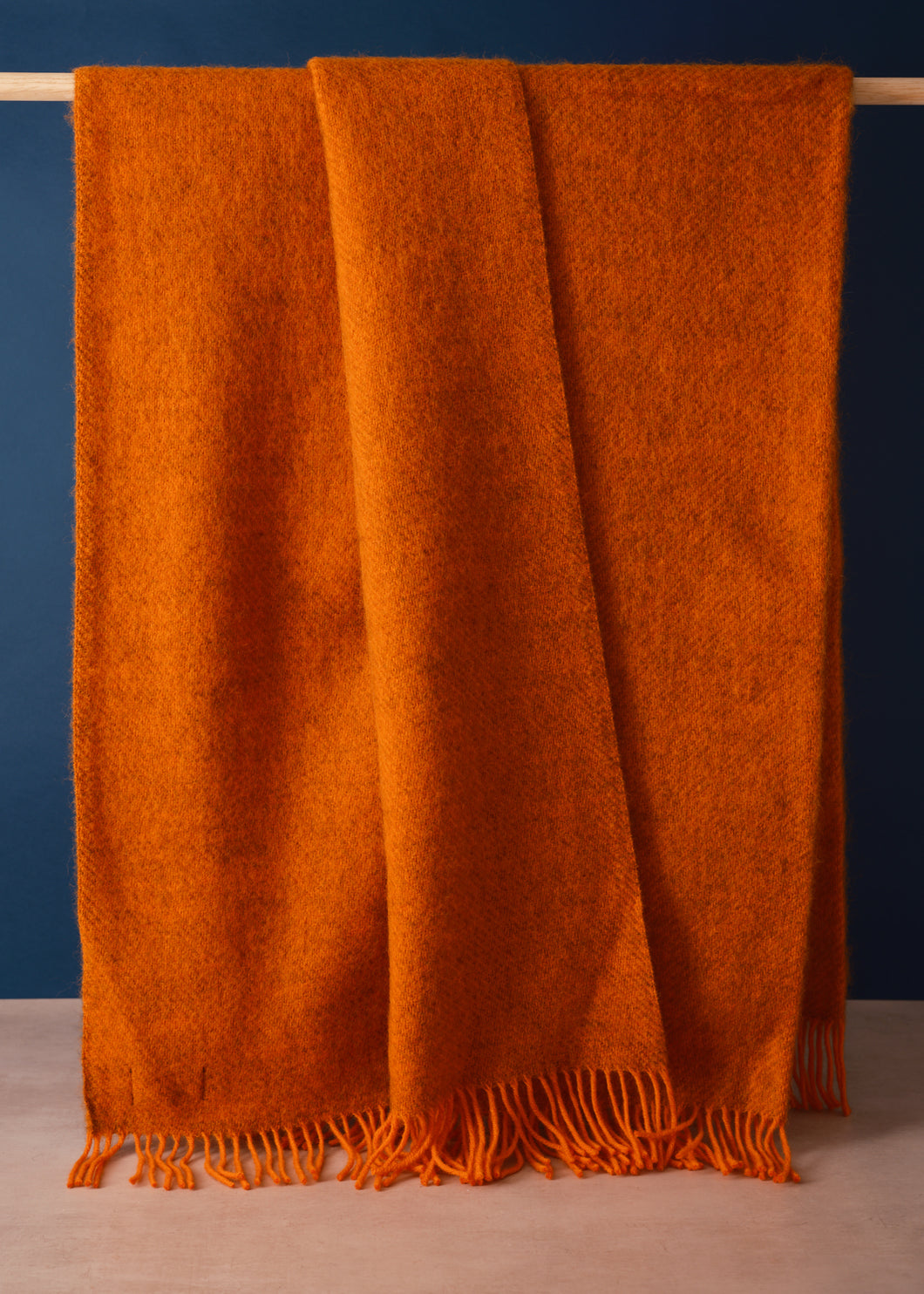 Orange Gotland Throw
