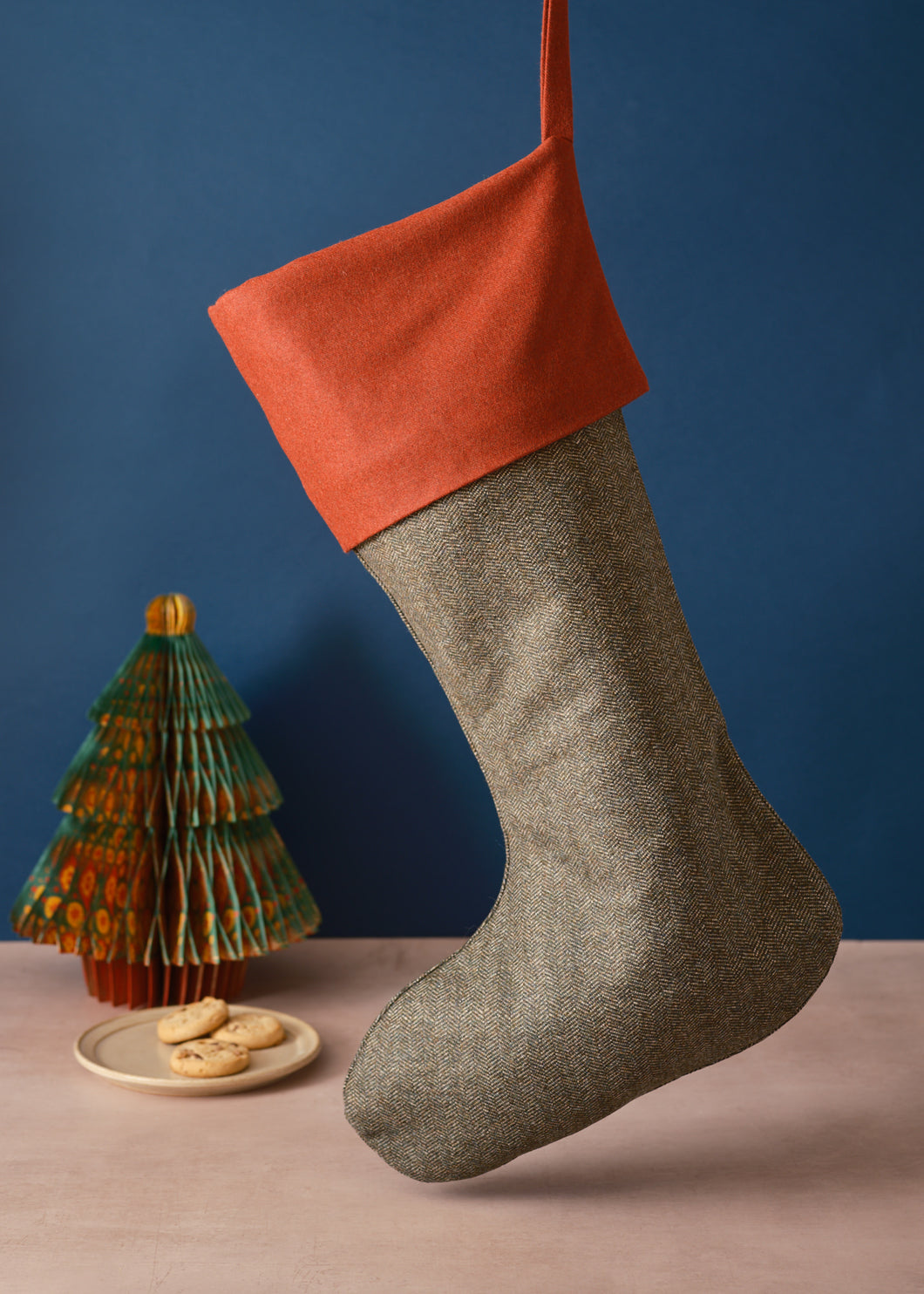 Spruce & Berry Red Stocking