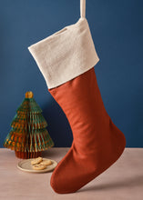 Load image into Gallery viewer, Moon &amp; Berry Red Stocking
