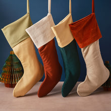 Load image into Gallery viewer, Moon &amp; Berry Red Stocking
