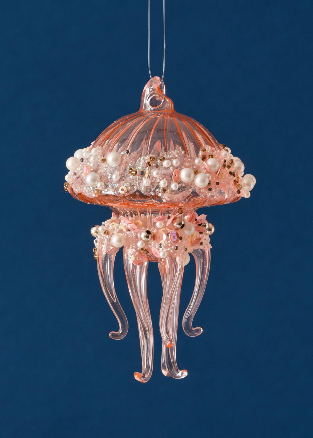 Jellyfish Glass Decoration