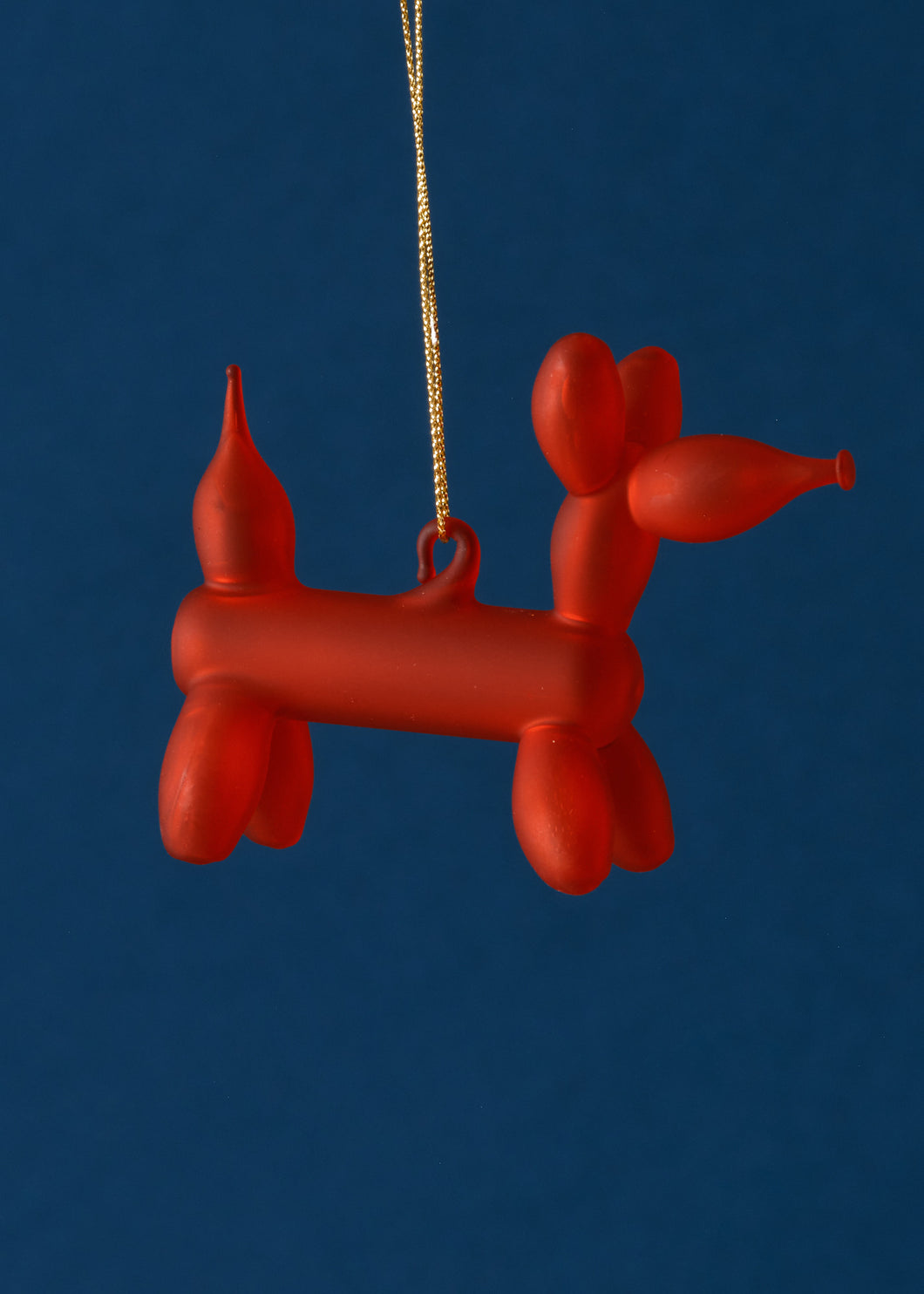 Glass Balloon Poodle Decoration