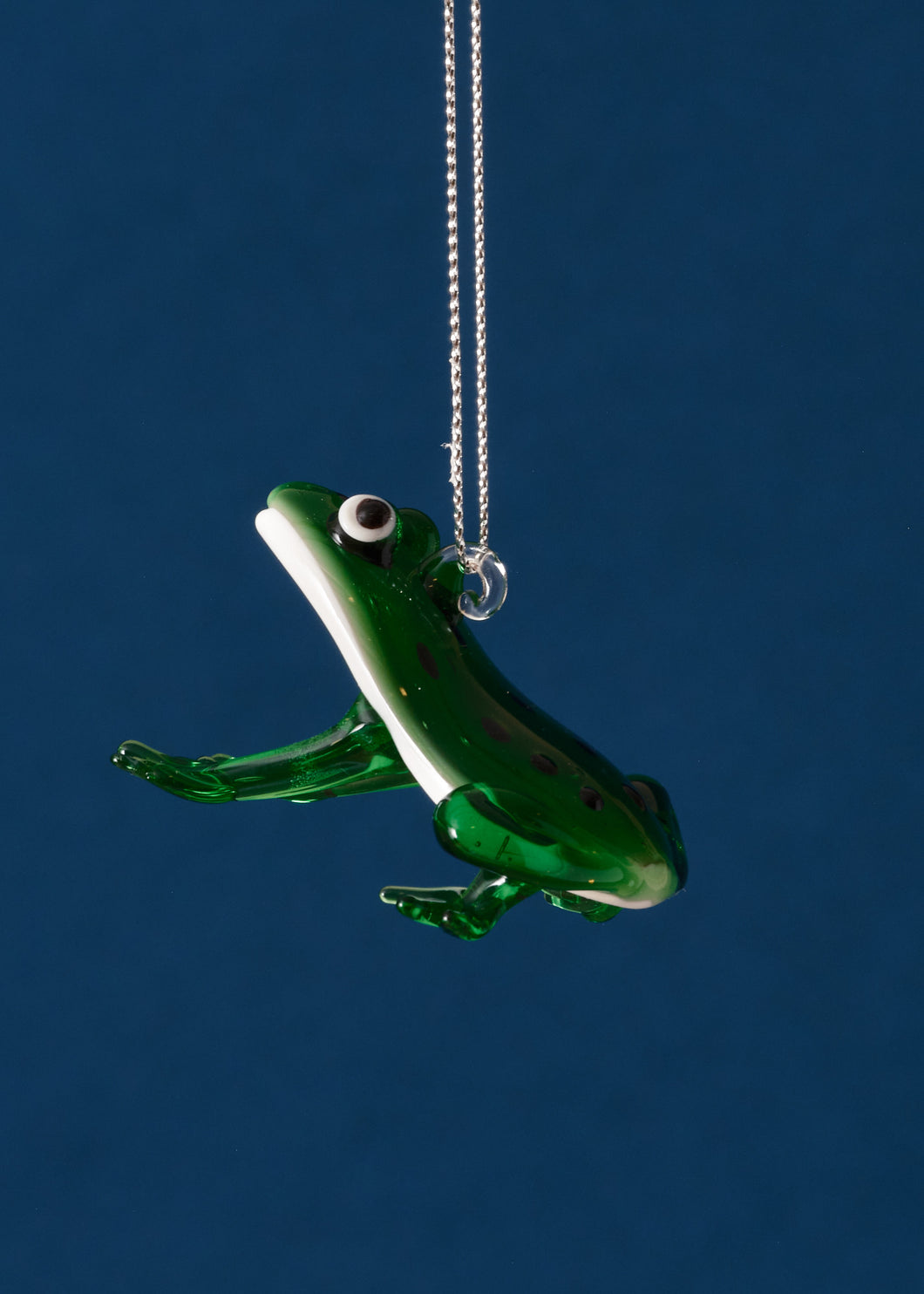 Glass Frog Decoration