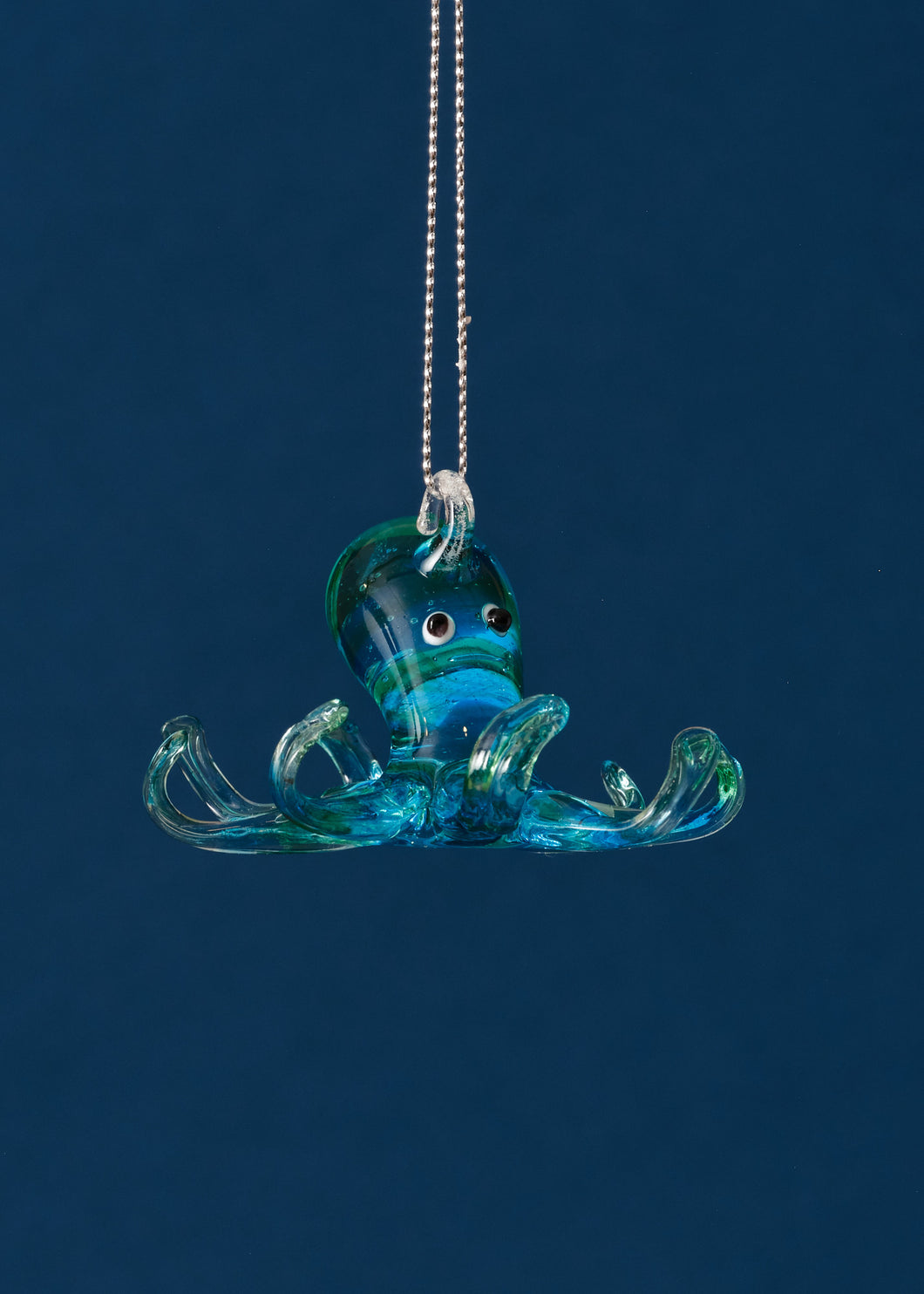 Glass Octopus Decoration
