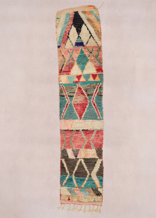 Vintage Boujad Rug Runner HD04