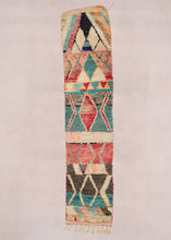 Load image into Gallery viewer, Vintage Boujad Rug Runner HD04
