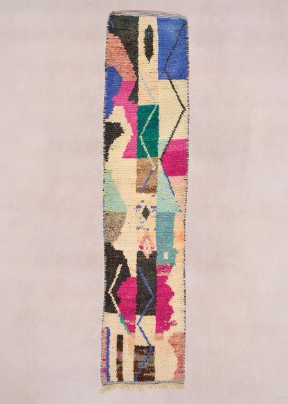 Vintage Boujad Rug Runner HD01