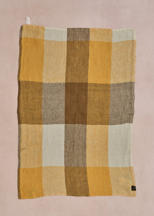 Saffron Linen Tea Towel