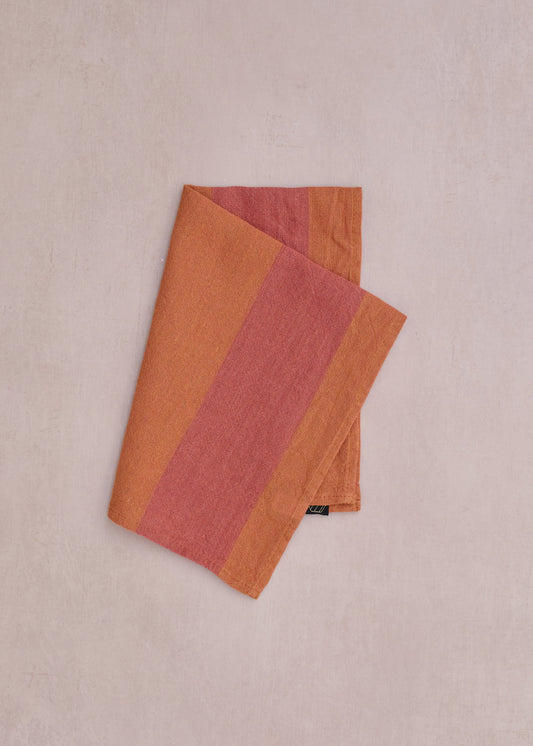 Terre Brulee Striped Napkin