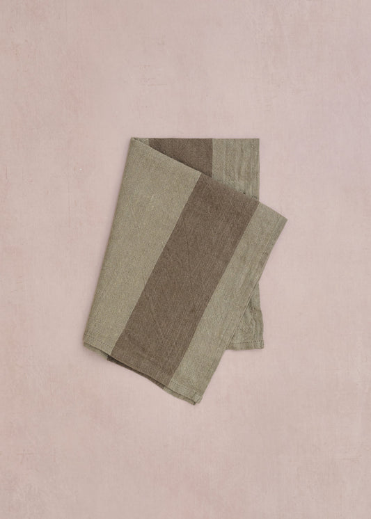 Khaki Striped Napkin