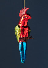 Load image into Gallery viewer, Glass Parrot Red &amp; Green
