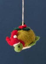 Load image into Gallery viewer, Felted Turtle with Holly
