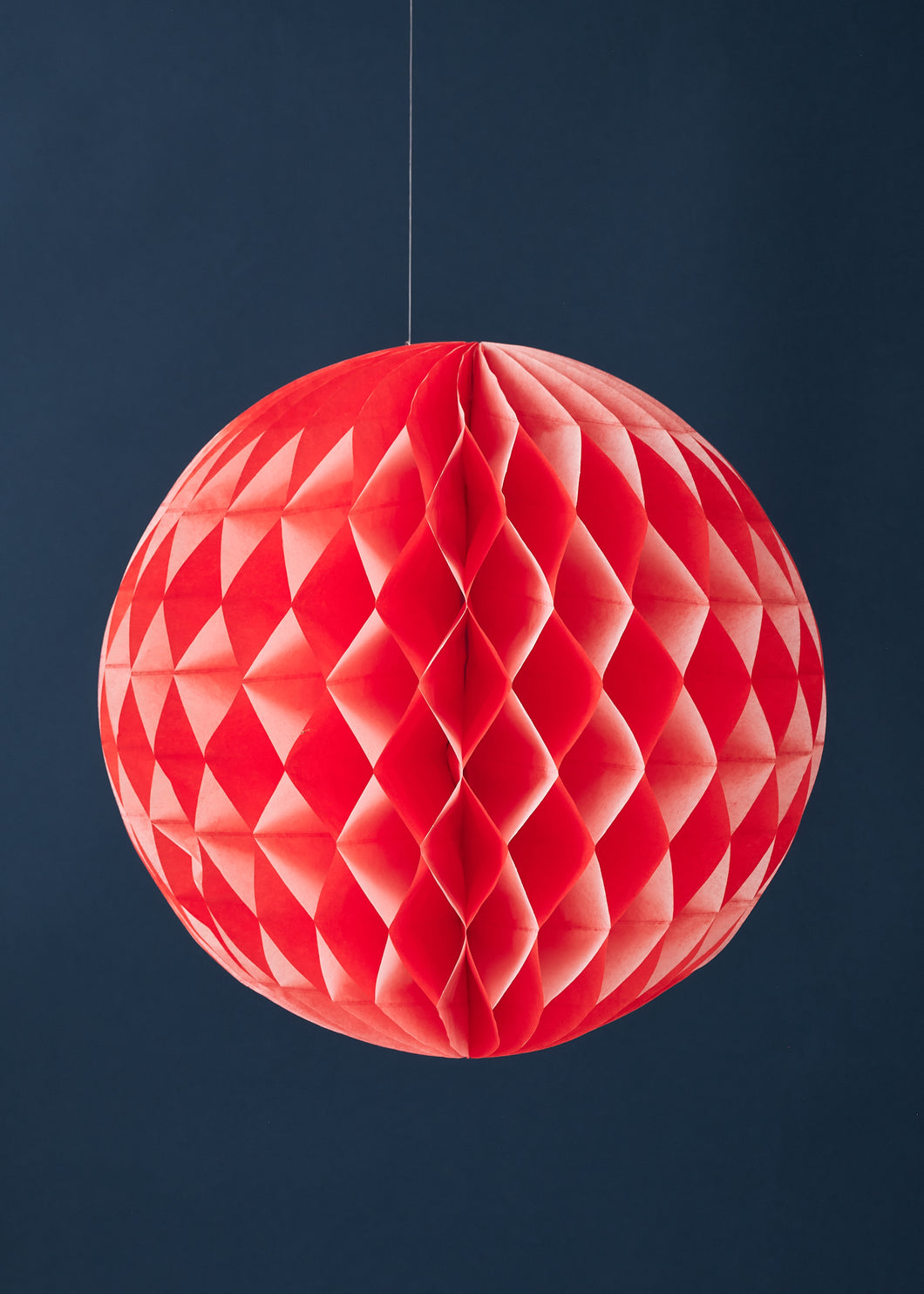 Honeycomb Ball Red & White