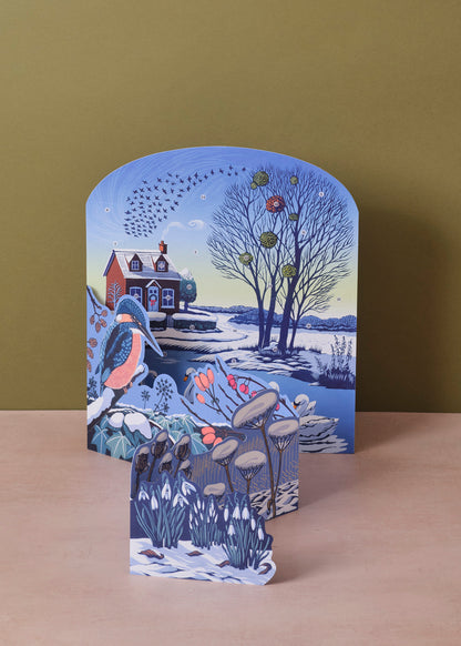 Advent Calendar Winter Riverside