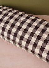 Load image into Gallery viewer, Khaki &amp; Chestnut Check Cushion
