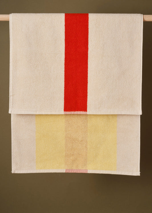 Towel Red & Yellow