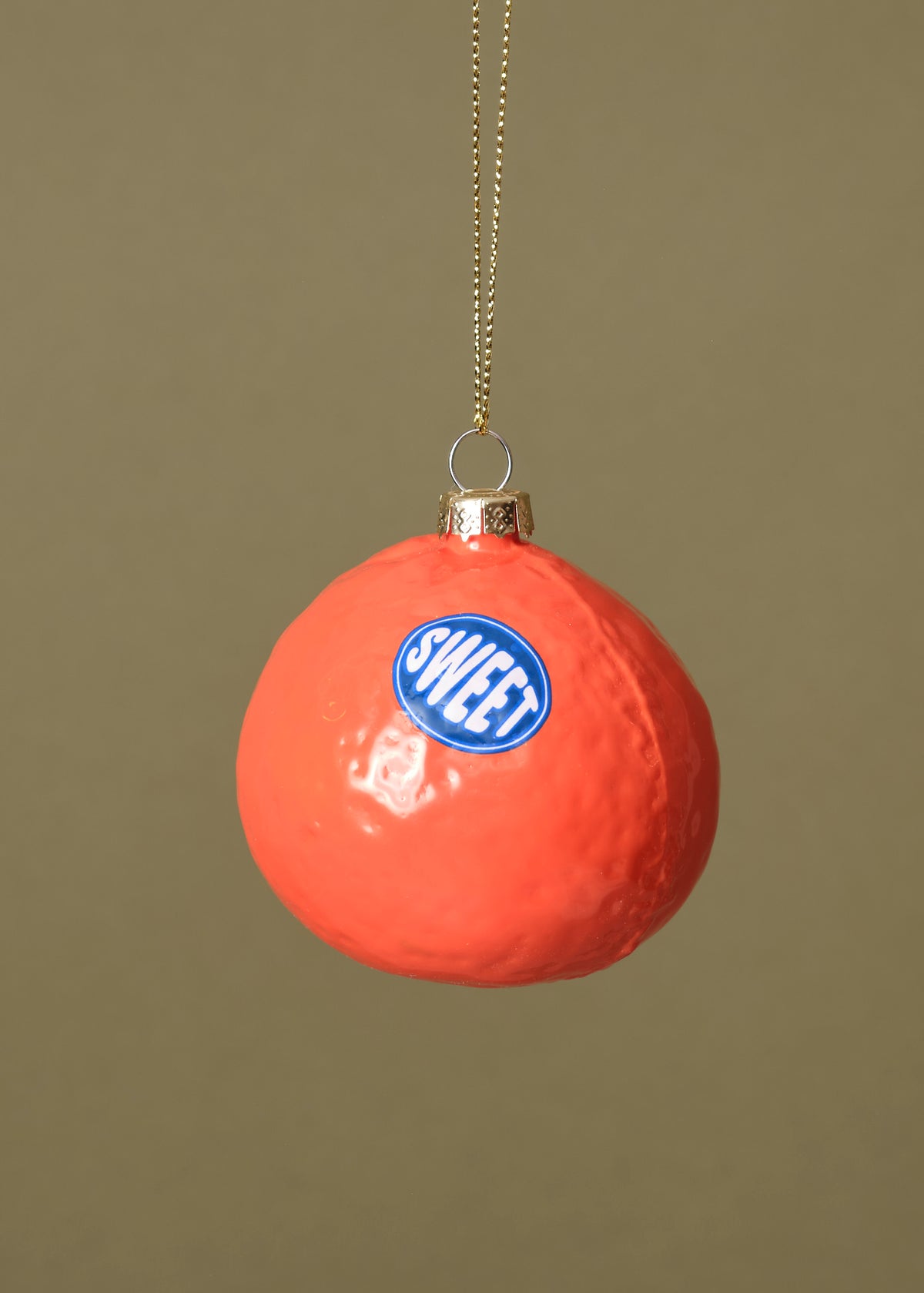 Sweet Satsuma Glass Decoration
