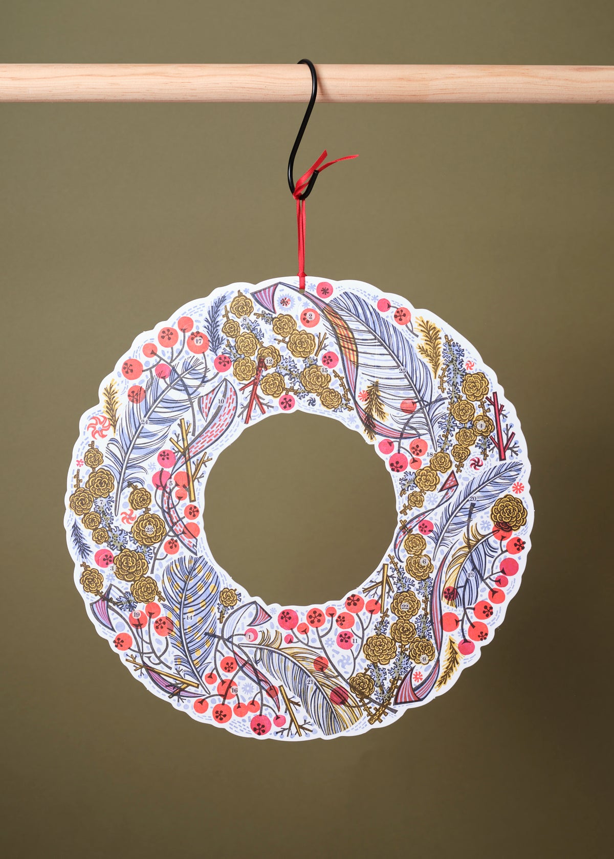 Advent Calendar Wreath