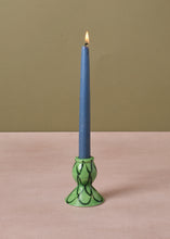Load image into Gallery viewer, Green Sirene Candle Holder
