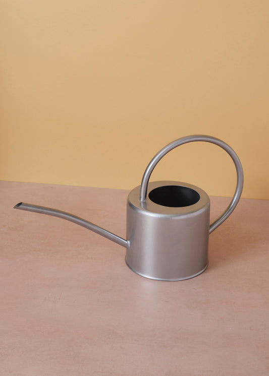 Silver Watering Can 1.9ltr