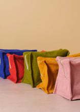 Load image into Gallery viewer, Cotton Cube Toiletry Bag Rosewood

