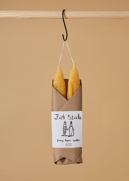 Beeswax Fish Sticks Candles