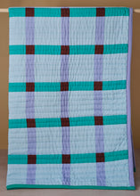 Load image into Gallery viewer, Tento Green Plaid Throw
