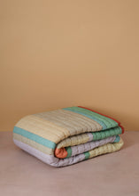 Load image into Gallery viewer, Pavilion Plaid Throw Coral
