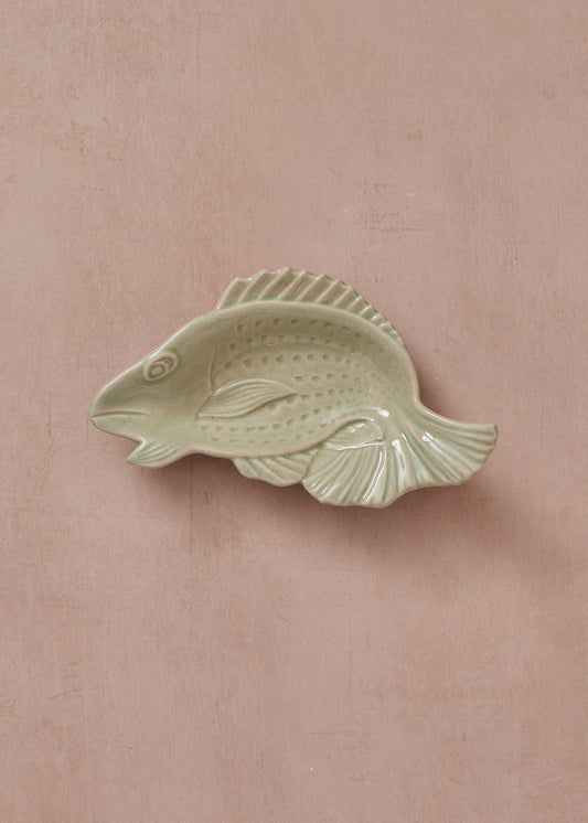 Pescado Fish Plate Eau de Nil