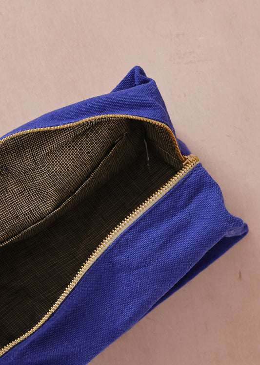 Cotton Cube Toiletry Bag Saffron