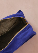 Load image into Gallery viewer, Cotton Cube Toiletry Bag Saffron

