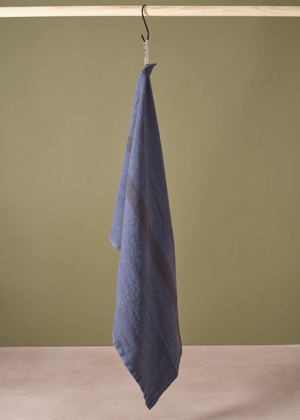 Tea Towel Doudou Stripe Indigo
