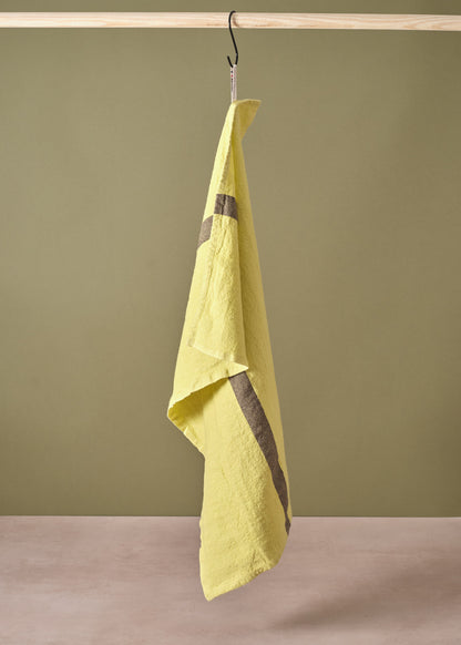Tea Towel Doudou Stripe Yuzu