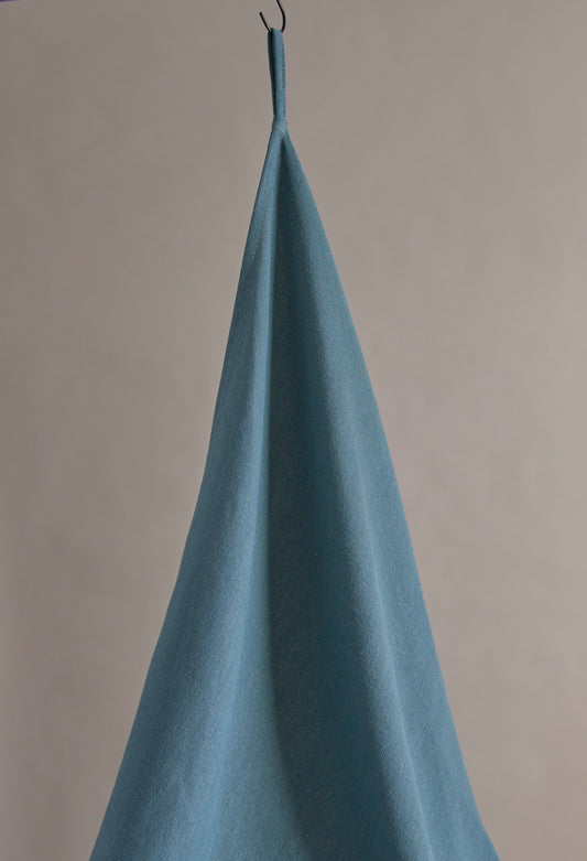 Heavy Weight Linen Peacock