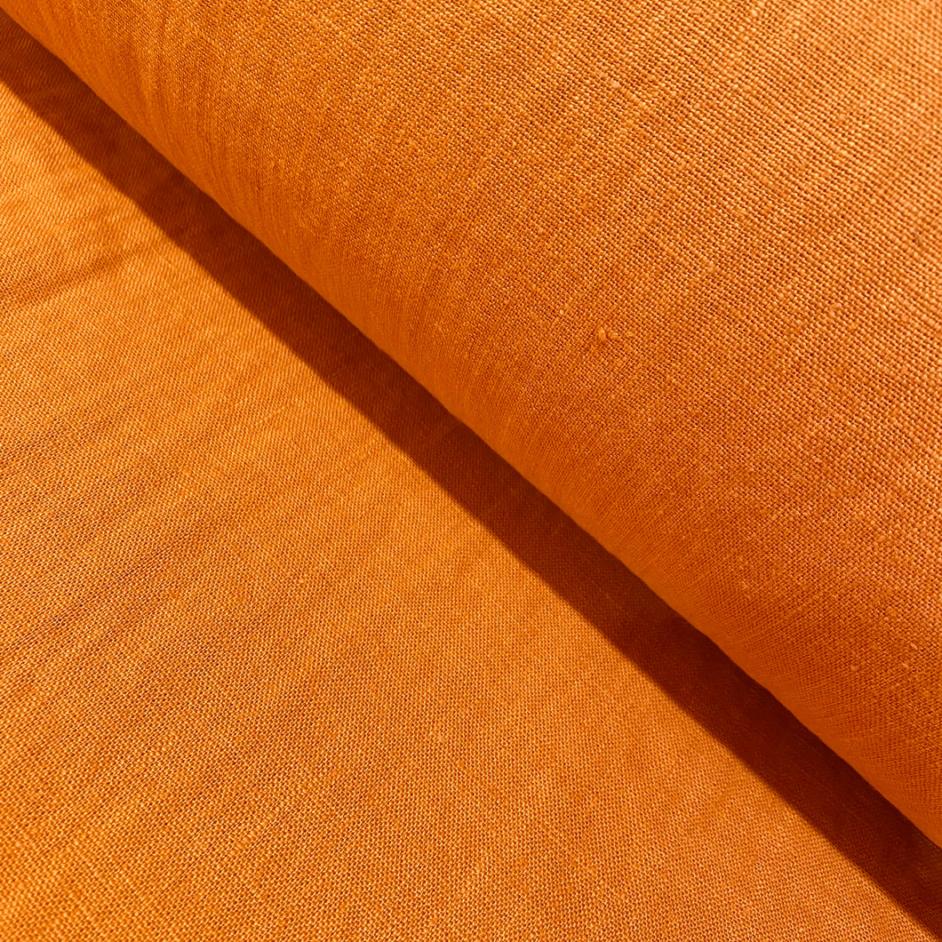 Marmalade Tumbled Linen